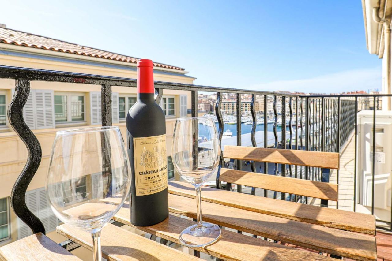 شقة Le Pytheas - Vue Vieux-Port Avec Terrasse Et Clim مارسيليا المظهر الخارجي الصورة