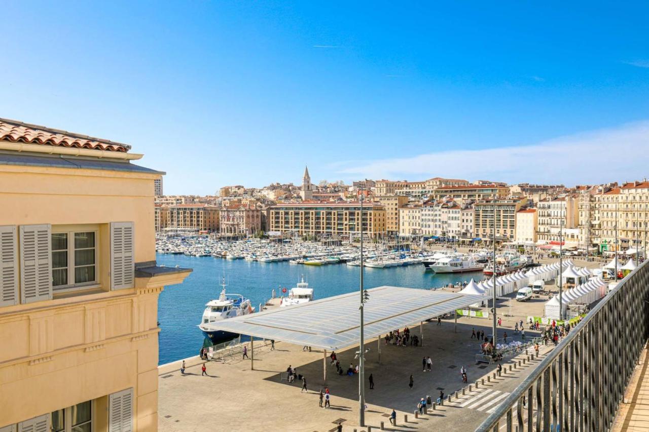 شقة Le Pytheas - Vue Vieux-Port Avec Terrasse Et Clim مارسيليا المظهر الخارجي الصورة